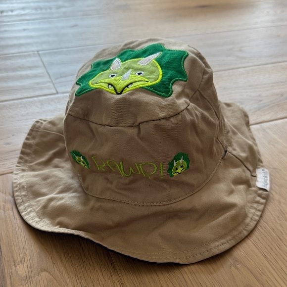 Flapjackkids Reversible Dinosaur Bucket Hat | Medium (2–4 Years) - Picture 1 of 3